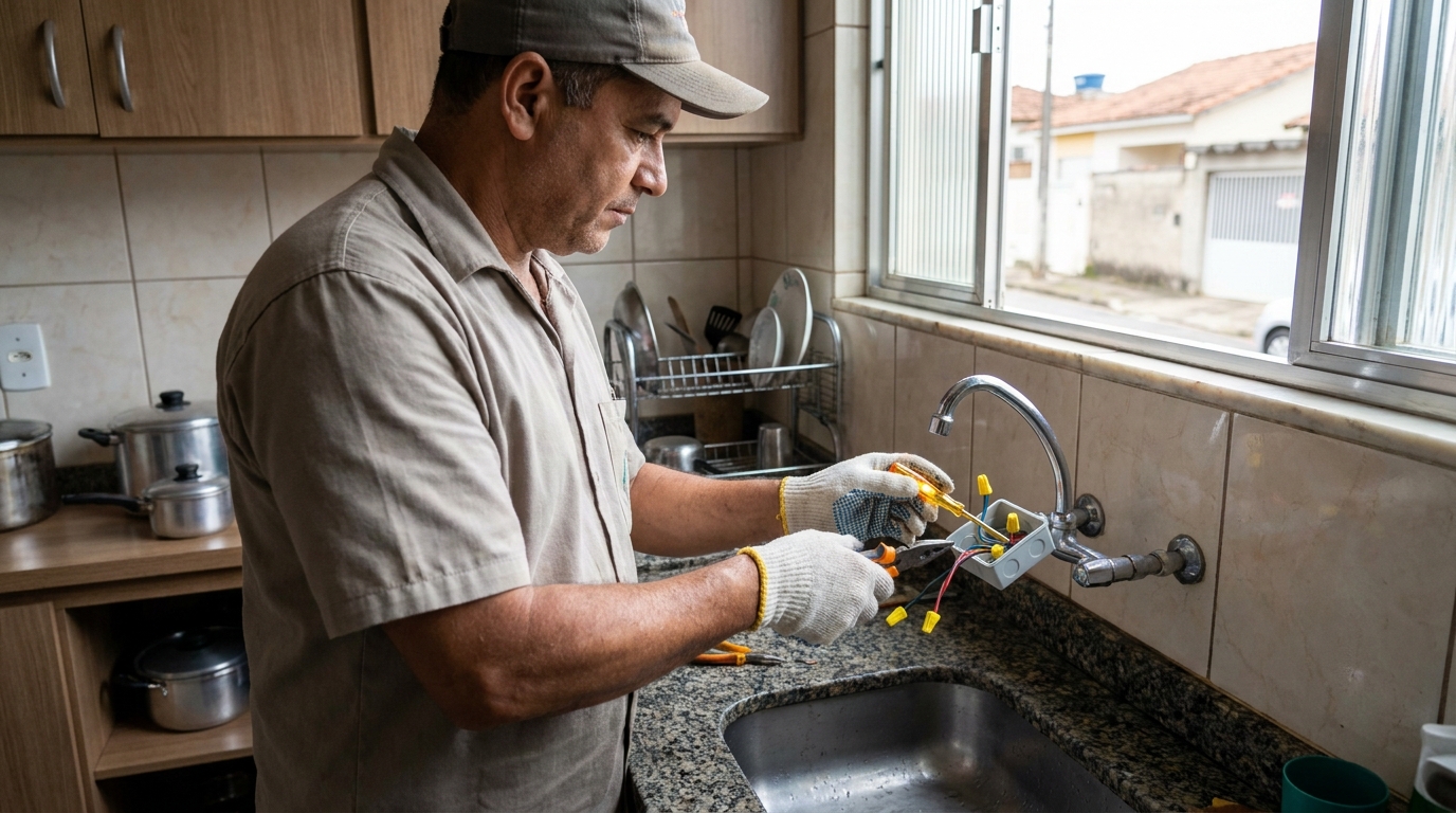 Adequação de Ponto Elétrico em Mogi das Cruzes‑SP